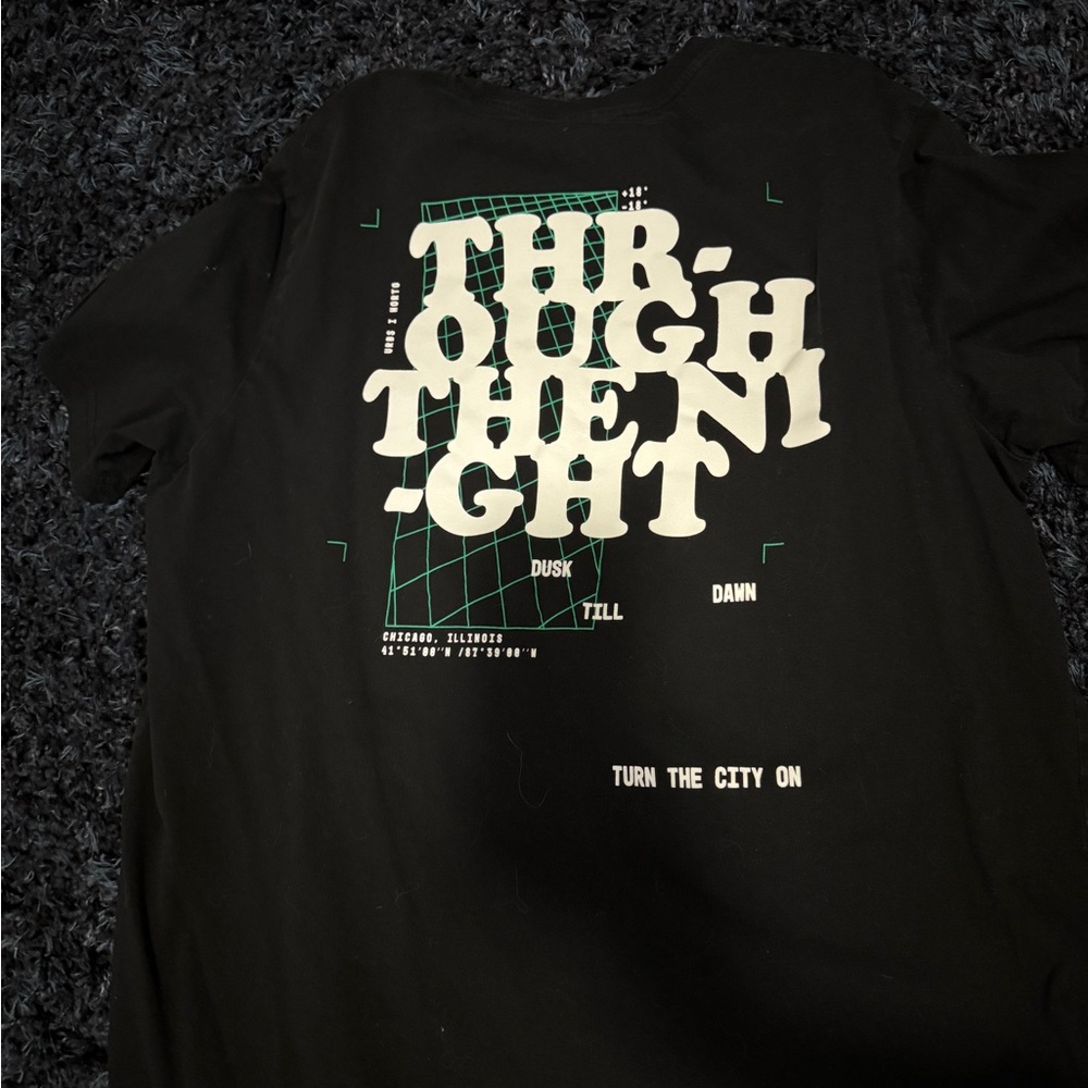 FREE SHIPPING H&M Black Short Sleeve Tee Casual Comfort